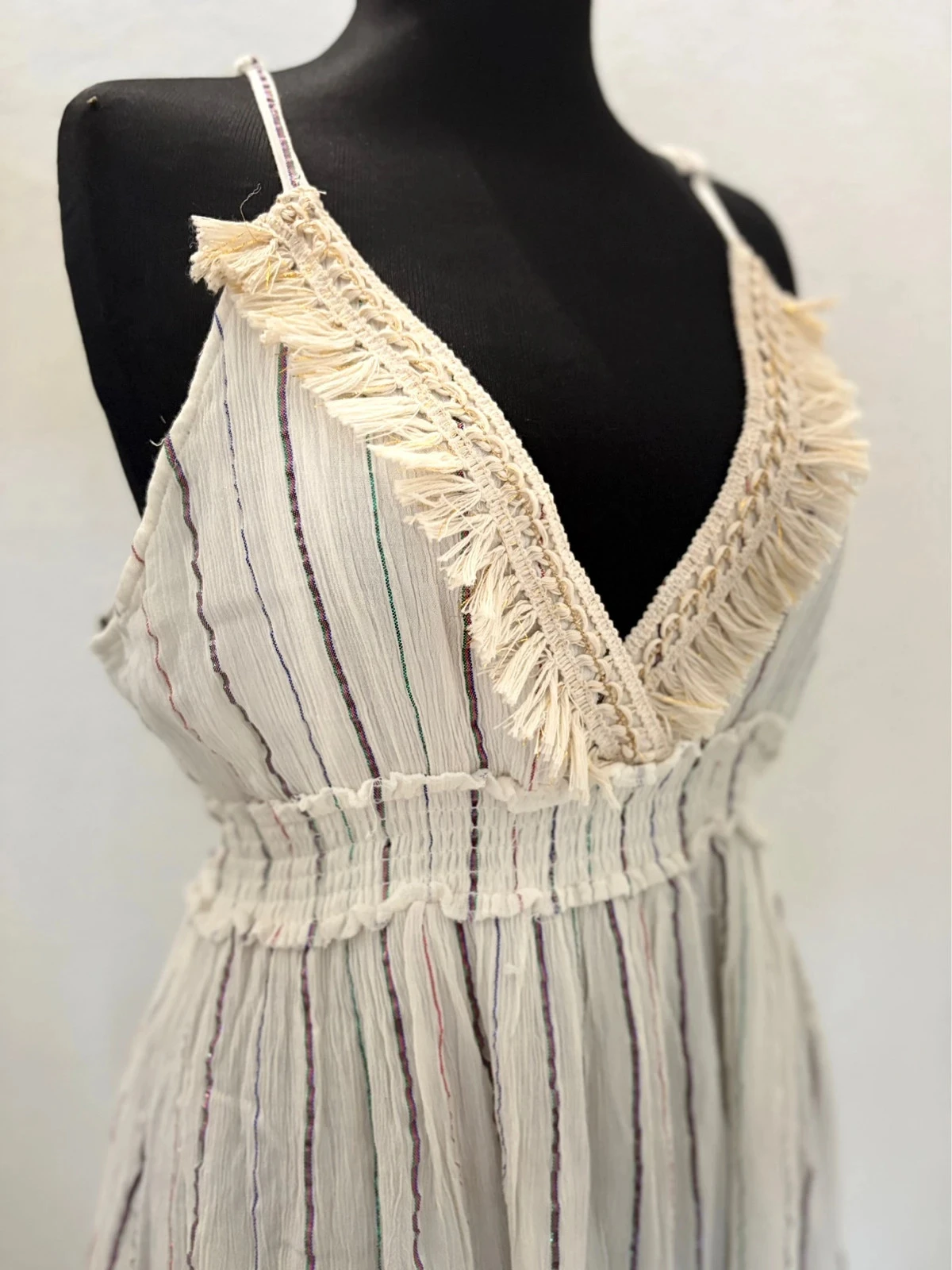 Vestido boêmio H.H.G. Tamanho L veste grande 100% viscose 😍 – photo 4